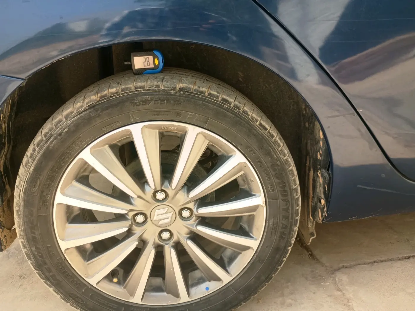 2019 Maruti Ciaz ALPHA 1.5 SHVS PETROL, Petrol, Manual, 77,811 km, tyre