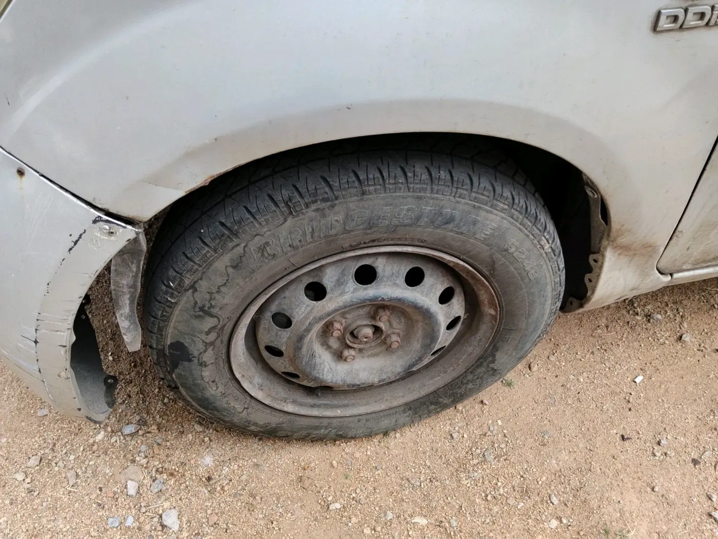 2011 Maruti Ritz VDI, Diesel, Manual, 1,71,266 km, tyre
