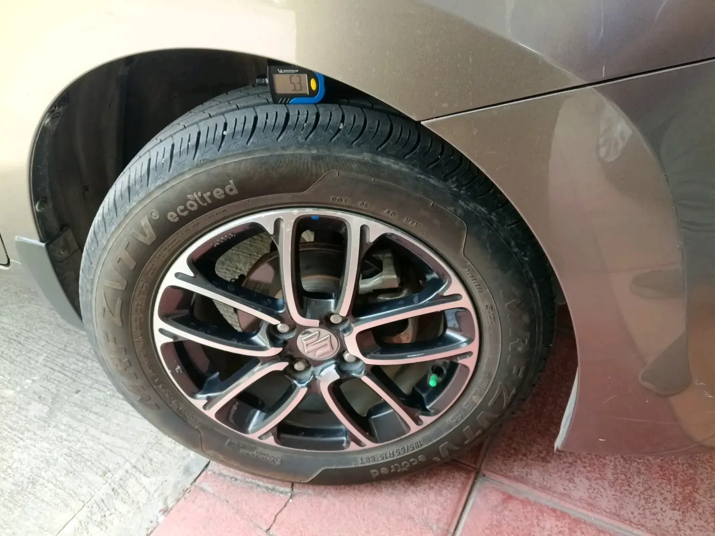 2021 Maruti Baleno DELTA PETROL 1.2, Petrol, Manual, 40,670 km, tyre