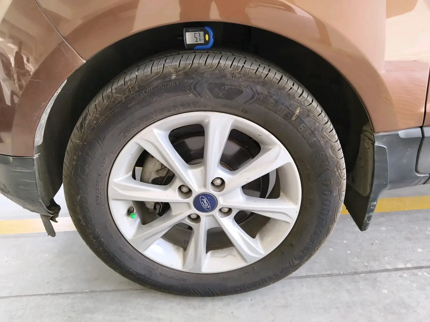 2021 Ford Ecosport TITANIUM 1.5L DIESEL, Diesel, Manual, 64,140 km, tyre