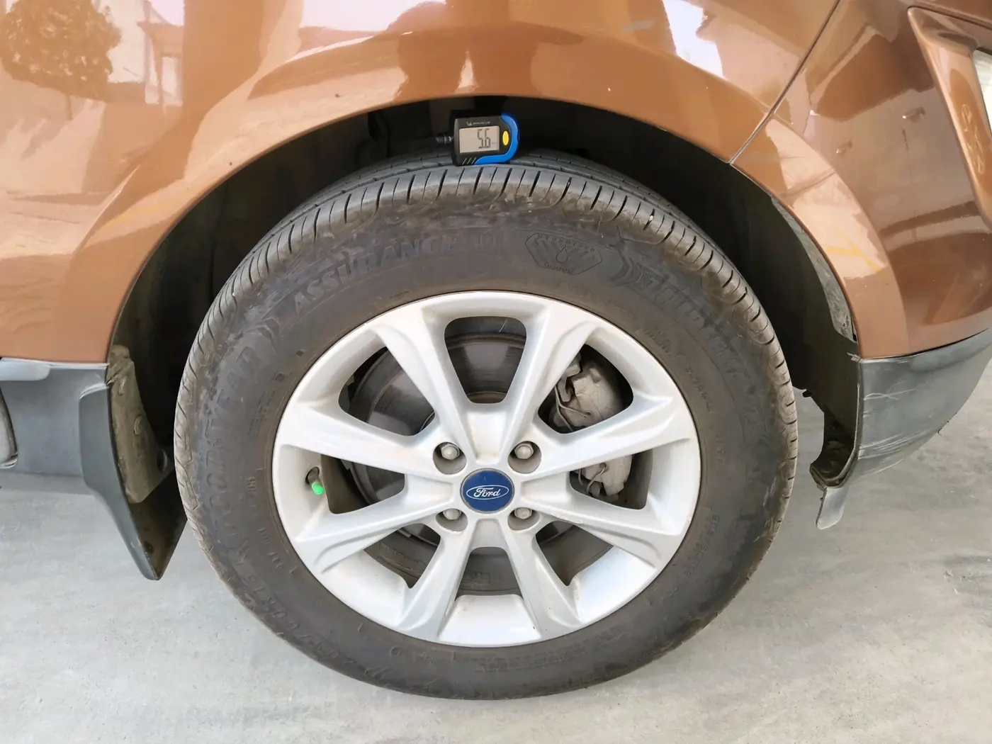 2021 Ford Ecosport TITANIUM 1.5L DIESEL, Diesel, Manual, 64,140 km, tyre