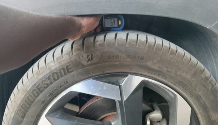 2021 Hyundai ALCAZAR PLATINUM(O) 6STR 1.5 AT, Diesel, Automatic, 77,448 km, tyre