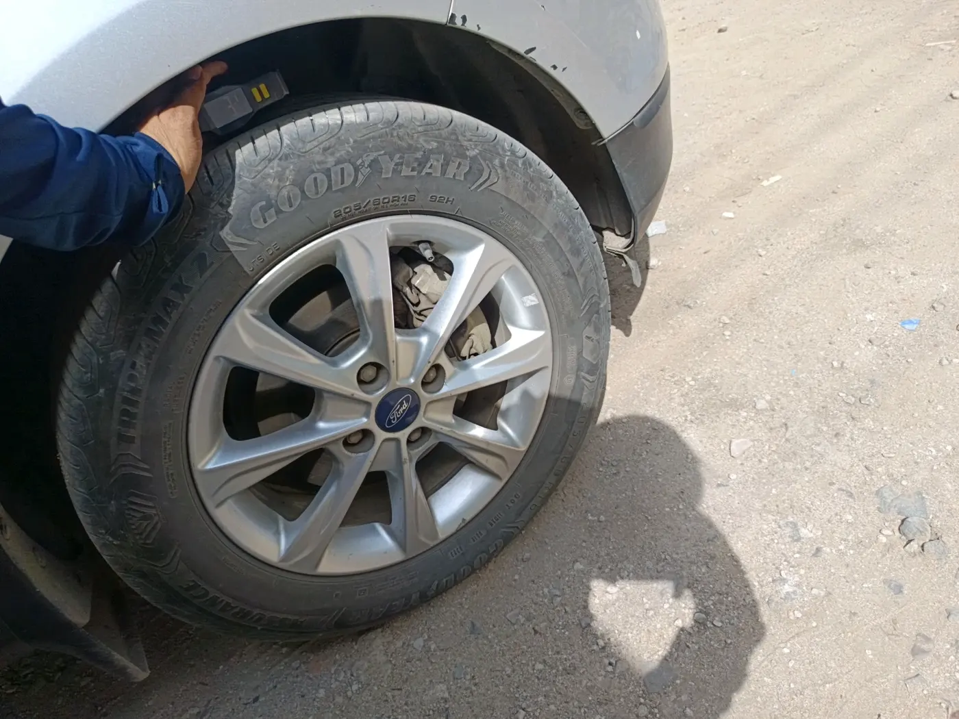 2018 Ford Ecosport TITANIUM 1.5L PETROL, Petrol, Manual, 84,856 km, tyre