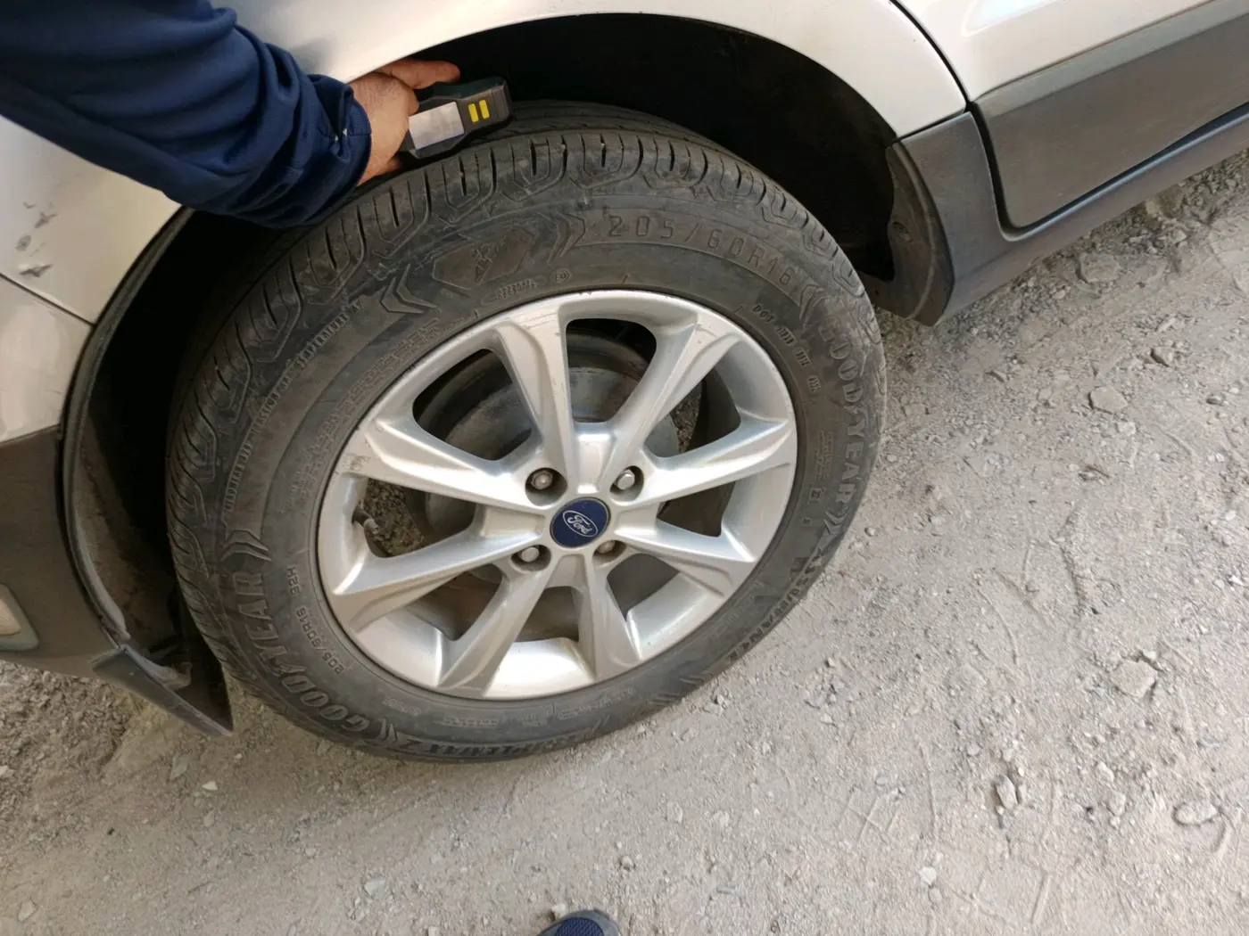 2018 Ford Ecosport TITANIUM 1.5L PETROL, Petrol, Manual, 84,856 km, tyre