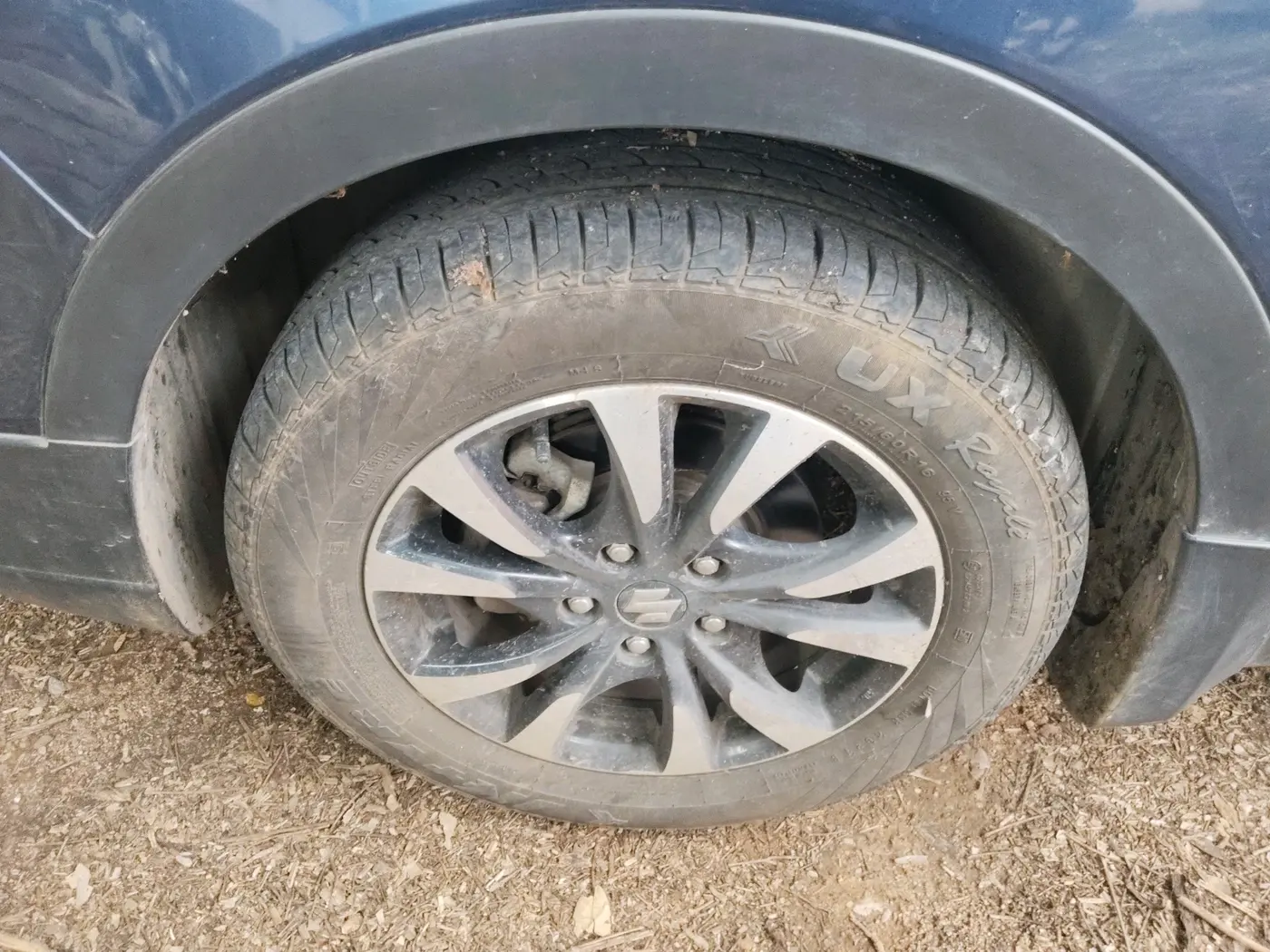 2022 Maruti S Cross ZETA 1.5, Petrol, Manual, 11,284 km, tyre