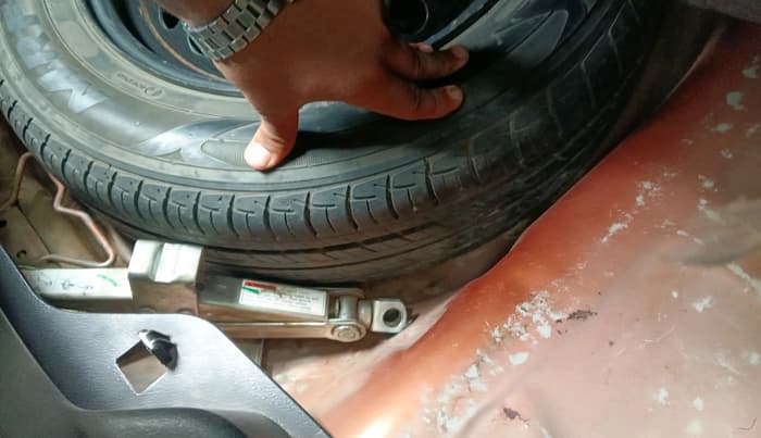 2018 Maruti Baleno ALPHA PETROL 1.2, Petrol, Manual, 69,046 km, tyre