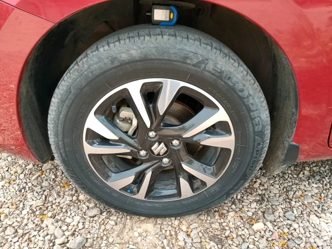 2024 Maruti Swift ZXi Plus AMT, Petrol, Automatic, 69,528 km, tyre