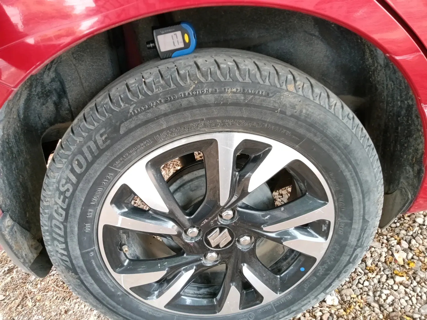 2024 Maruti Swift ZXi Plus AMT, Petrol, Automatic, 69,528 km, tyre