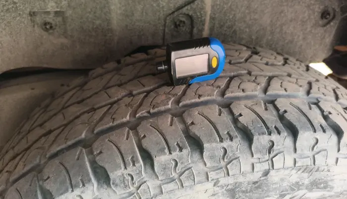 2022 Mahindra Thar LX PETROL HT 4WD AT, Petrol, Automatic, 44,990 km, tyre