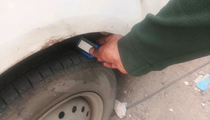 2019 Maruti New Wagon-R LXI CNG 1.0, CNG, Manual, 1,27,629 km, tyre