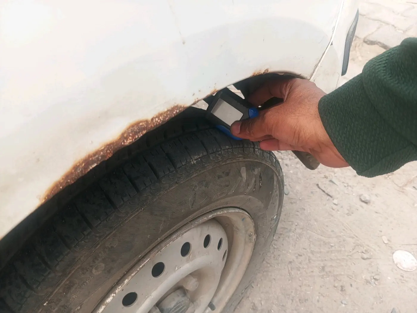 2019 Maruti New Wagon-R LXI CNG 1.0, CNG, Manual, 1,27,629 km, tyre
