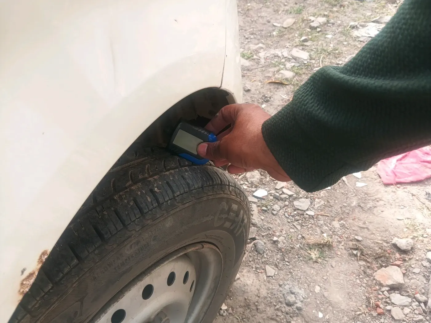2019 Maruti New Wagon-R LXI CNG 1.0, CNG, Manual, 1,27,629 km, tyre