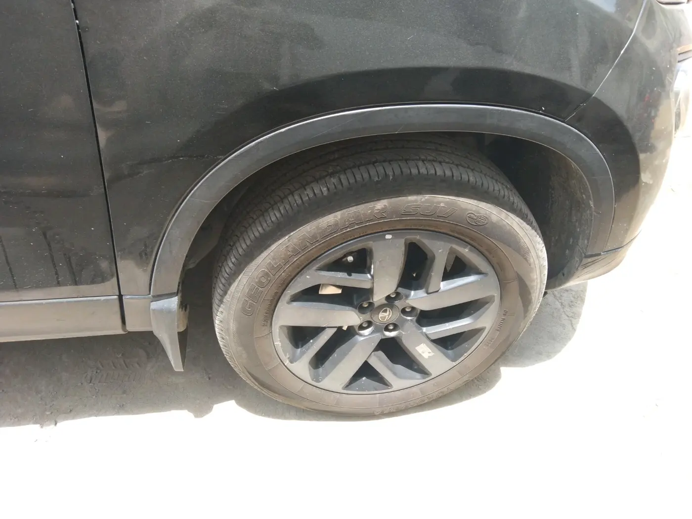 2023 Tata Harrier XZA PLUS 2.0L, Diesel, Automatic, 92,789 km, tyre