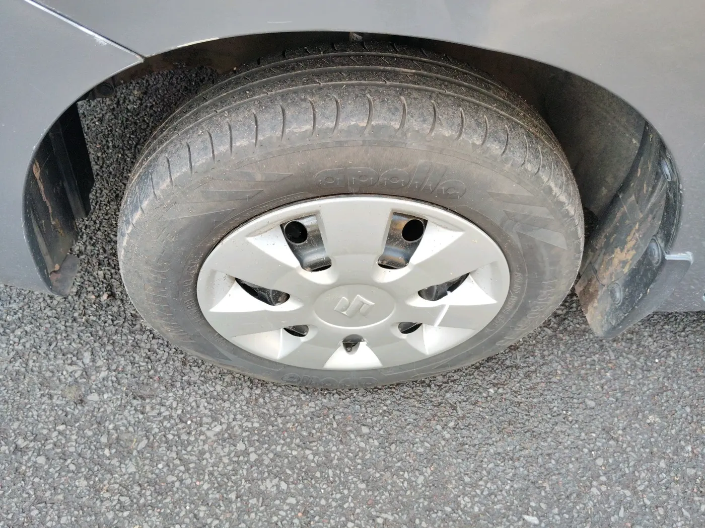 2018 Maruti Wagon R 1.0 LXI CNG (O), CNG, Manual, 80,243 km, tyre