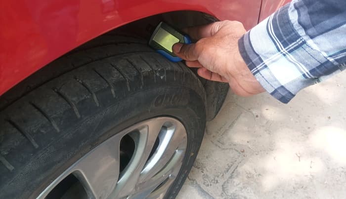 2018 Maruti Baleno ZETA CVT PETROL 1.2, Petrol, Automatic, 55,169 km, tyre