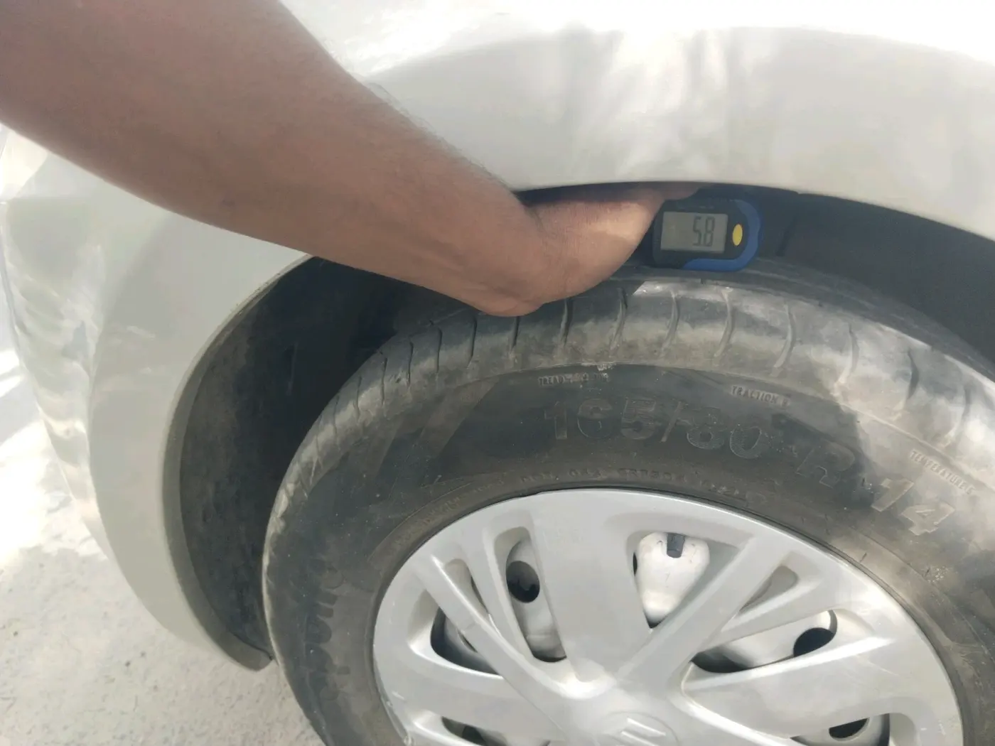 2021 Maruti Swift LXI, Petrol, Manual, 65,907 km, tyre