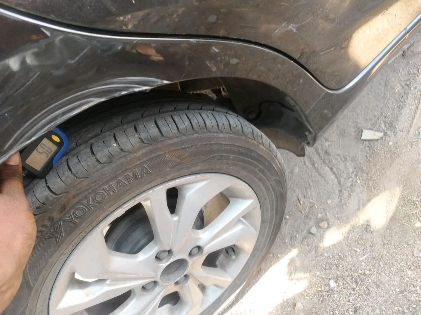 2019 Honda Amaze 1.5L I-DTEC VX CVT, Diesel, Automatic, 1,13,589 km, tyre