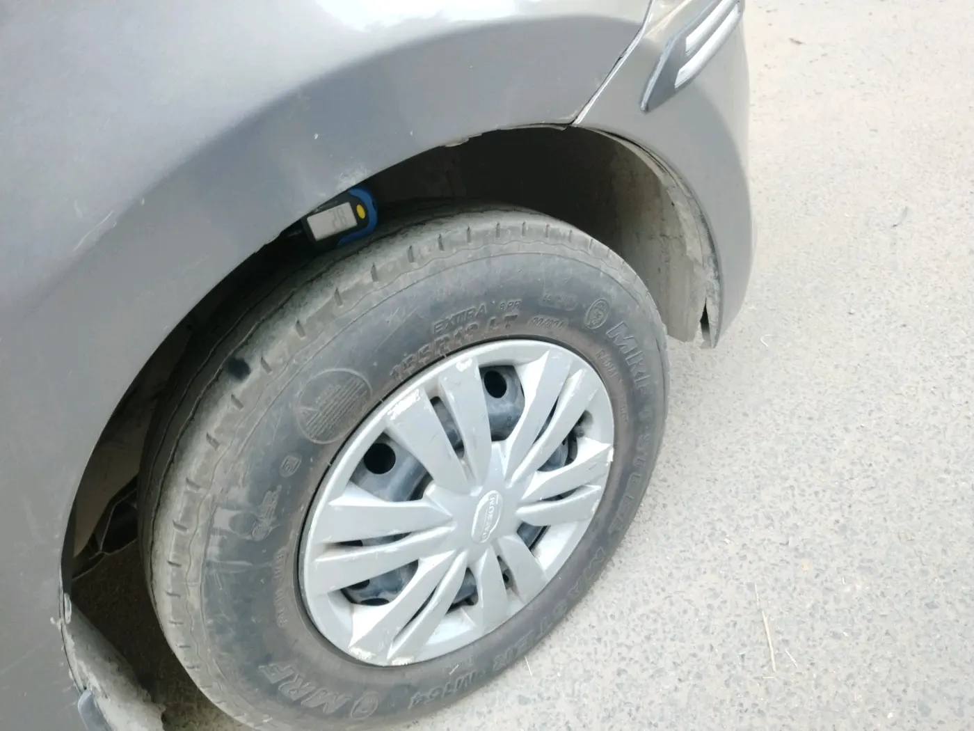 2017 Datsun Go T, Petrol, Manual, 66,225 km, tyre