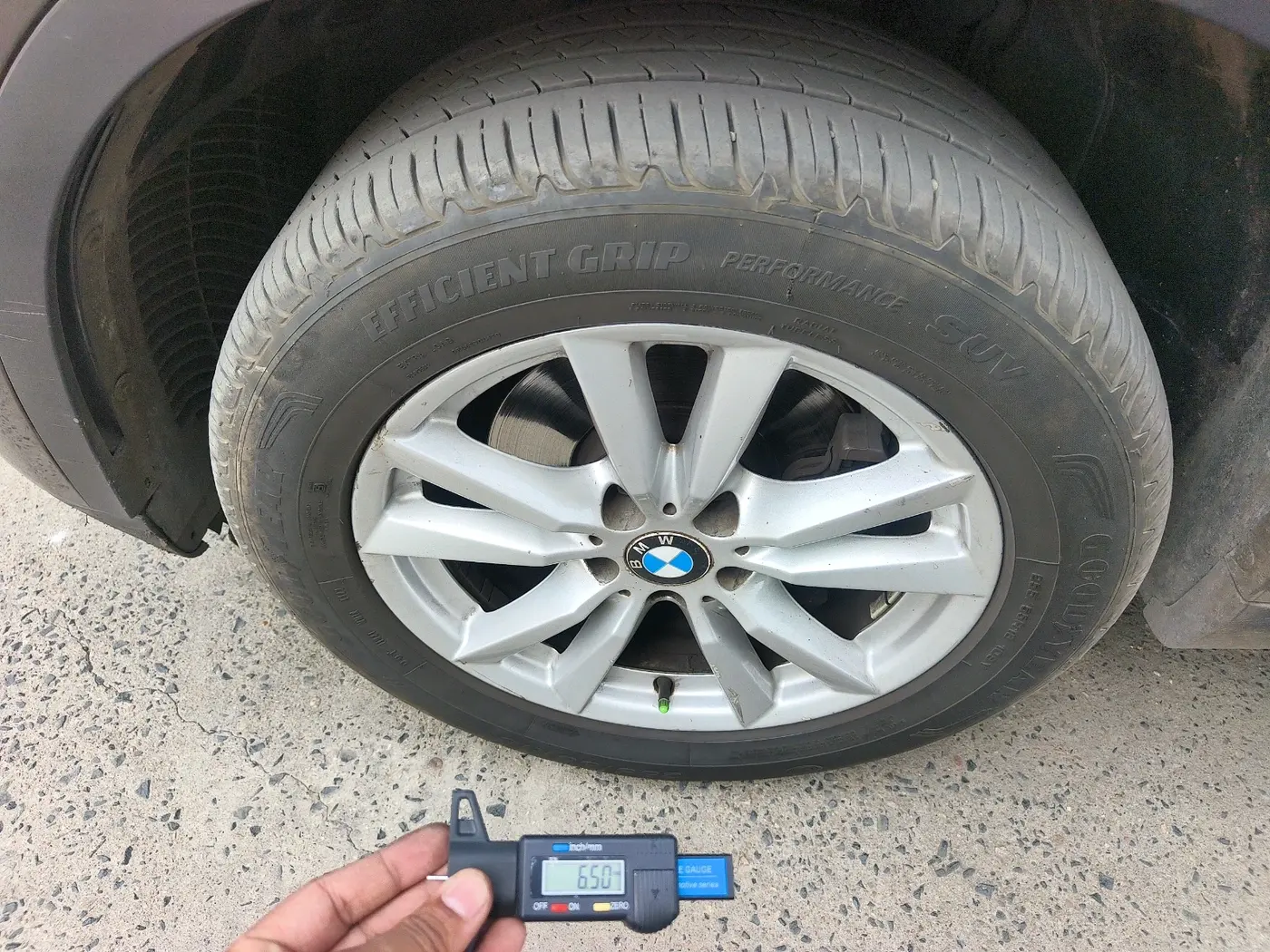 2015 BMW X5 XDRIVE 30 D, Diesel, Automatic, 77,522 km, tyre
