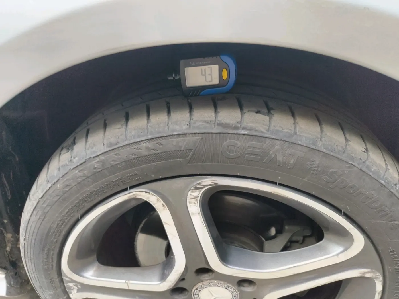 2016 Mercedes Benz CLA Class CLA 200 CDI SPORT, Diesel, Automatic, 67,700 km, tyre