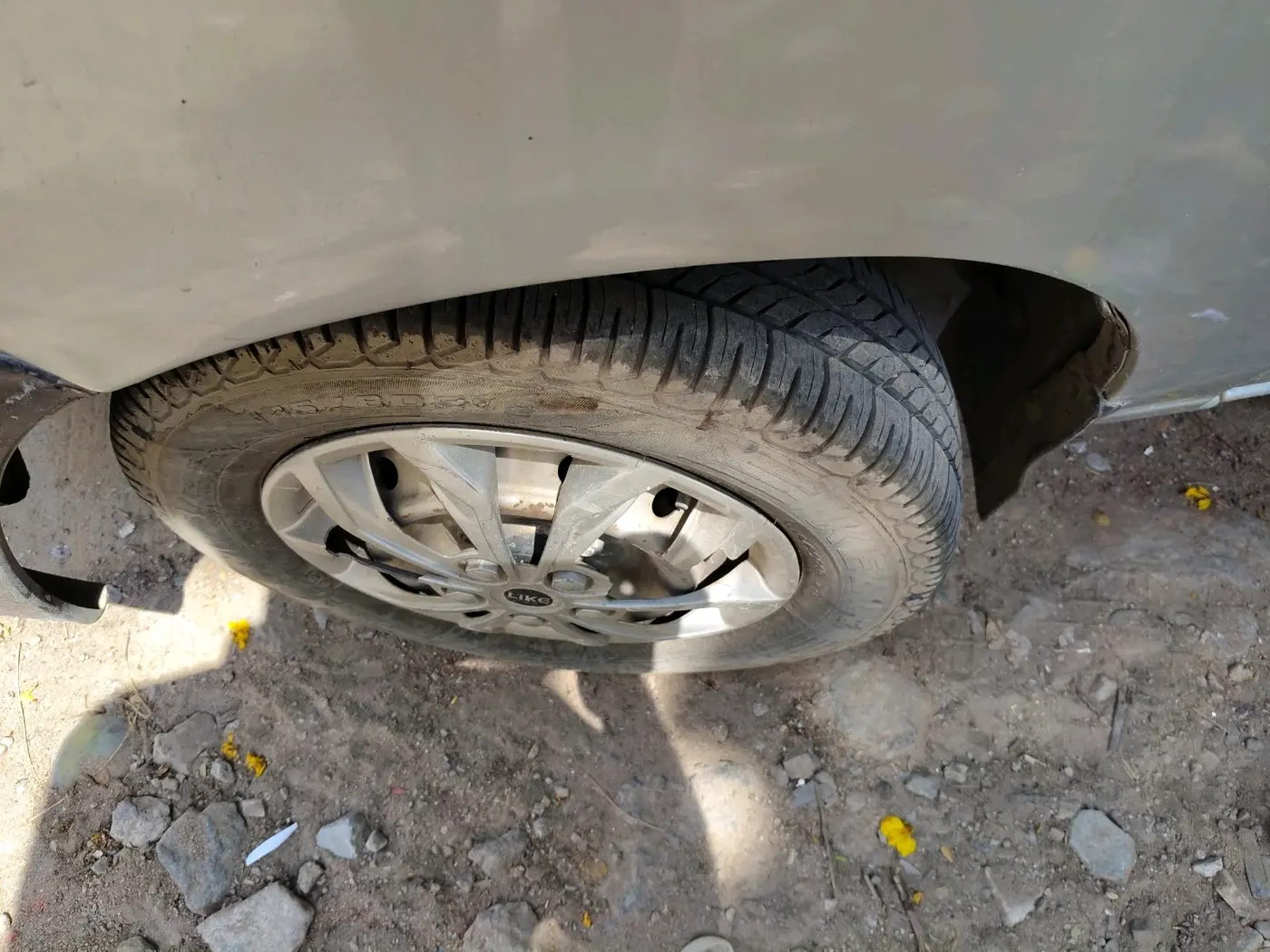 2012 Maruti Alto LXI, Petrol, Manual, 54,087 km, tyre