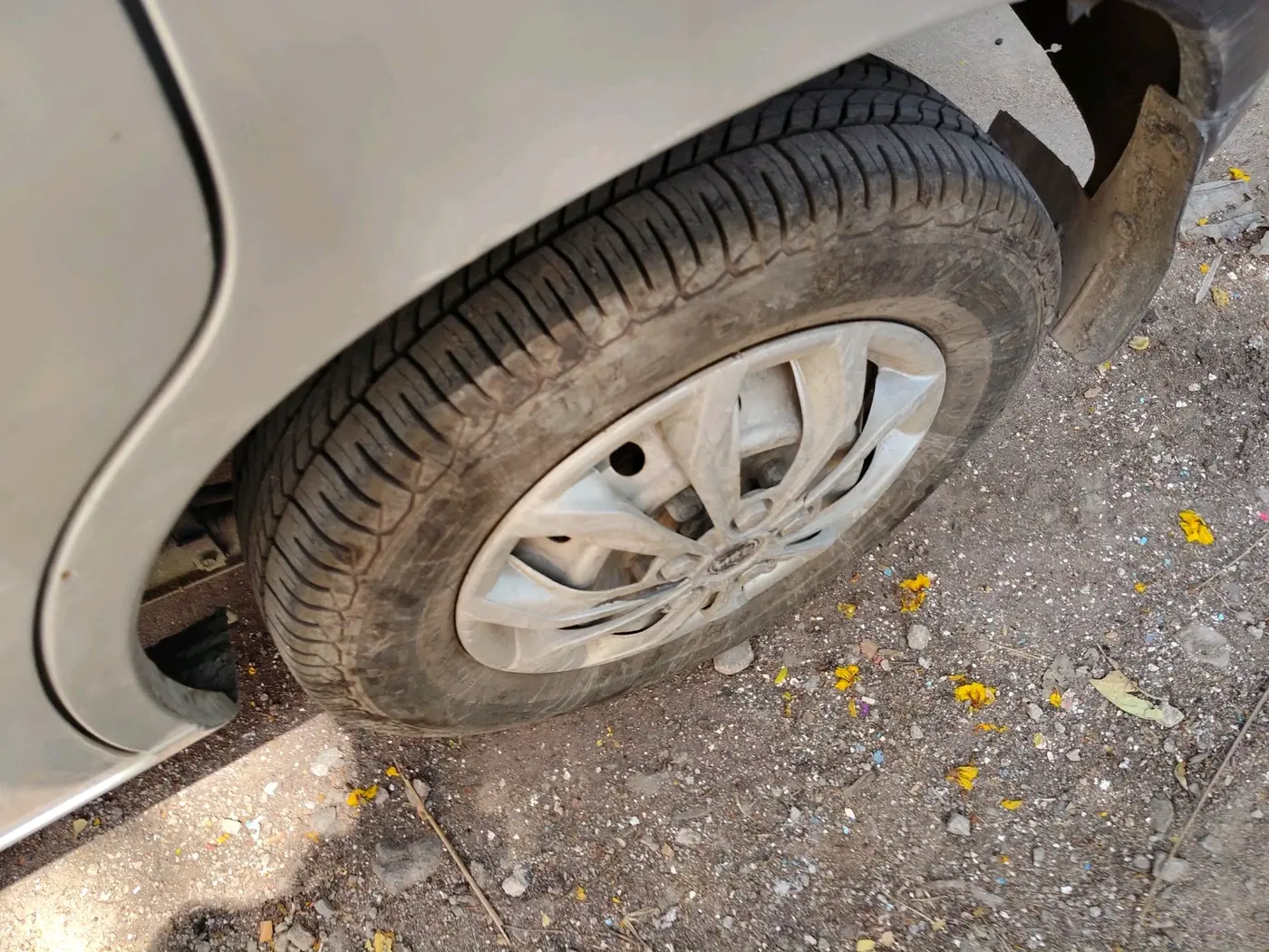 2012 Maruti Alto LXI, Petrol, Manual, 54,087 km, tyre