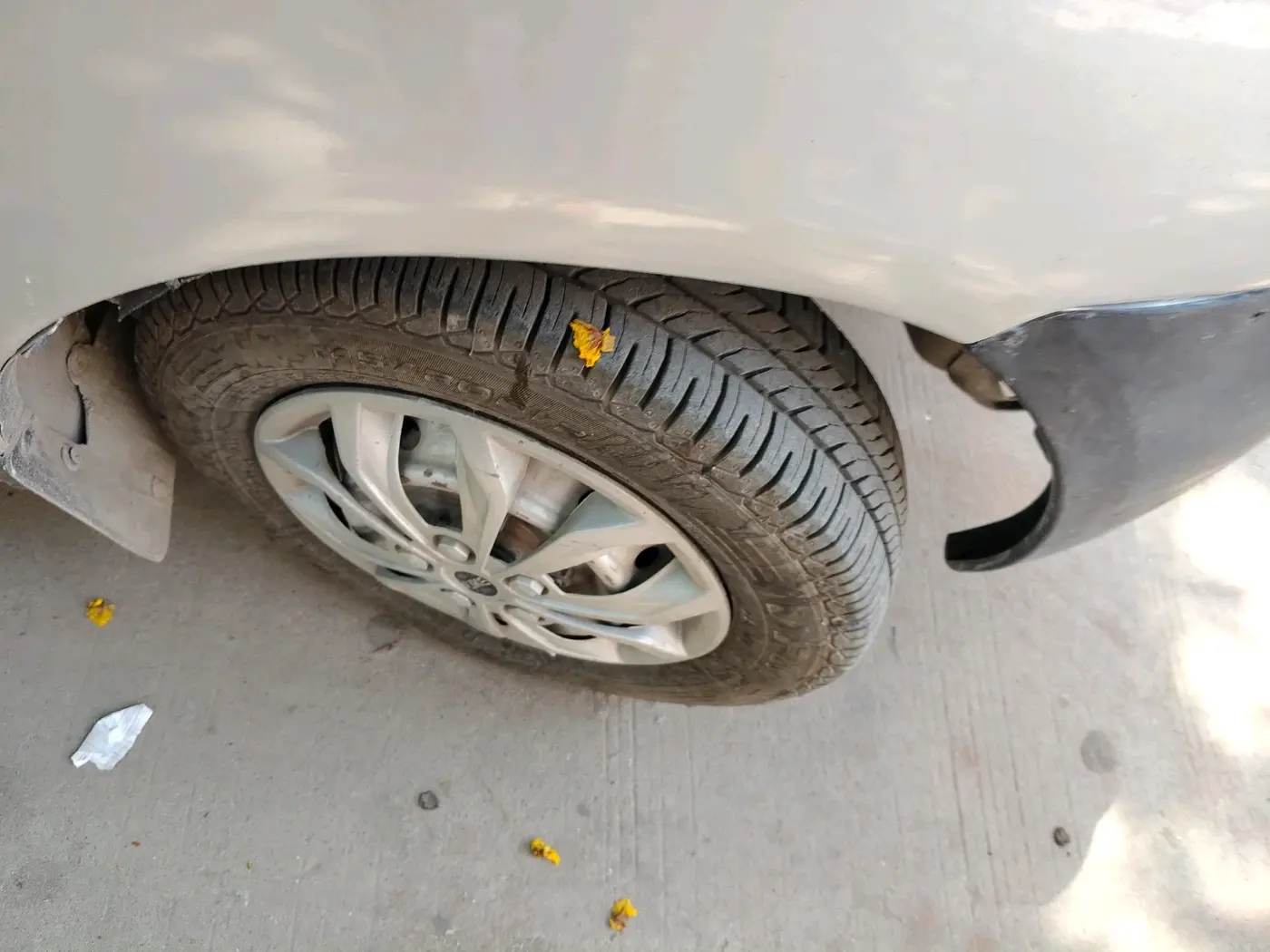 2012 Maruti Alto LXI, Petrol, Manual, 54,087 km, tyre