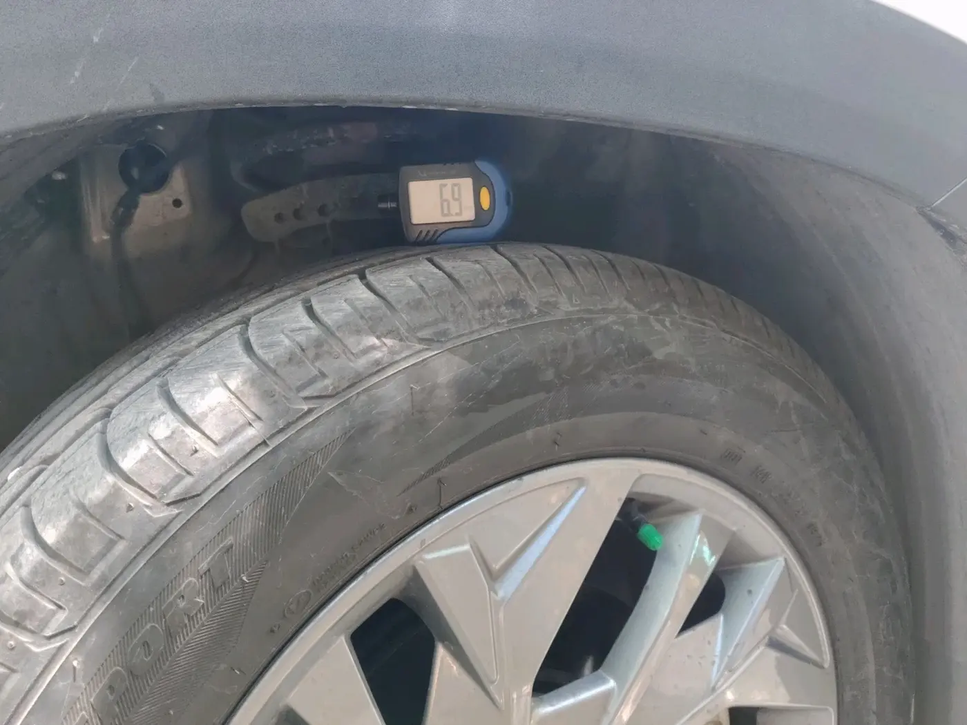 2021 Hyundai Creta SX (O) 1.4 TURBO DCT, Petrol, Automatic, 53,169 km, tyre