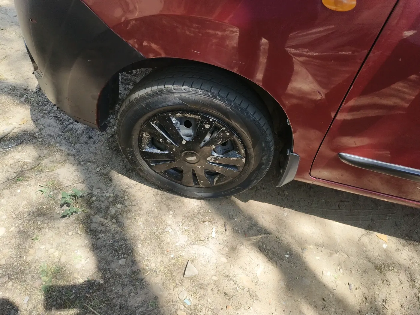 2012 Maruti Wagon R 1.0 VXI, Petrol, Manual, 1,00,009 km, tyre