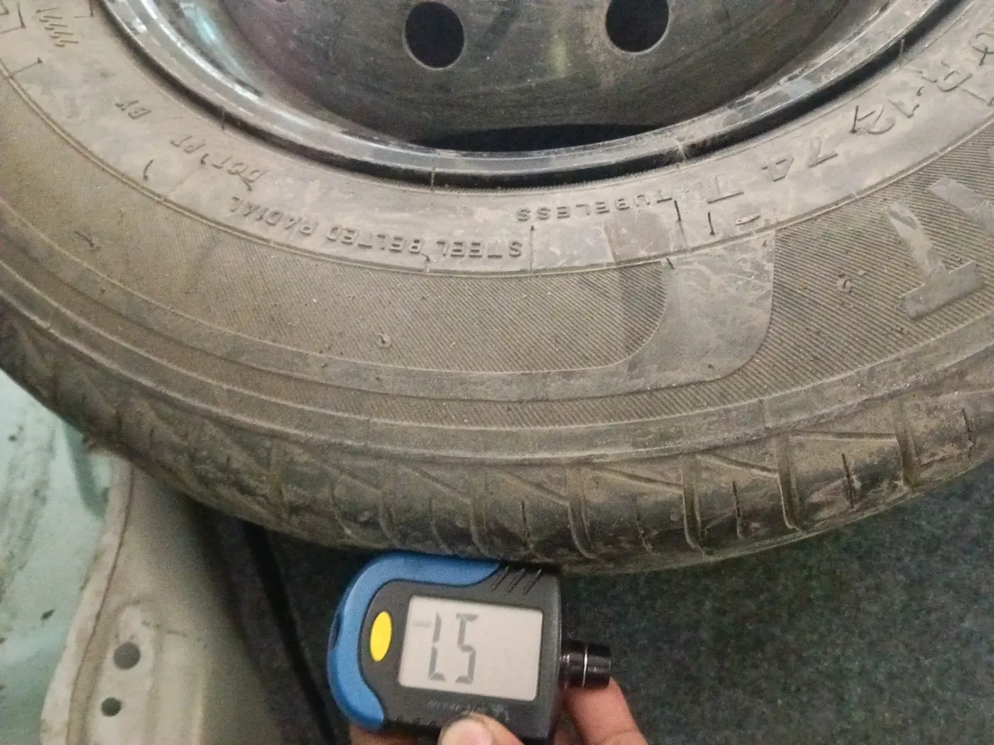 2022 Maruti Alto LXI OPT CNG, CNG, Manual, 55,370 km, tyre