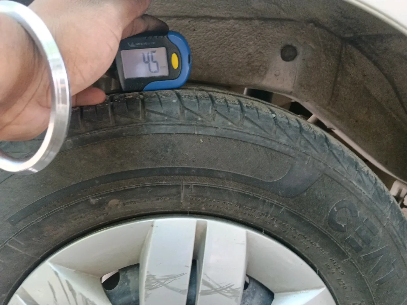 2022 Maruti Alto LXI OPT CNG, CNG, Manual, 55,370 km, tyre