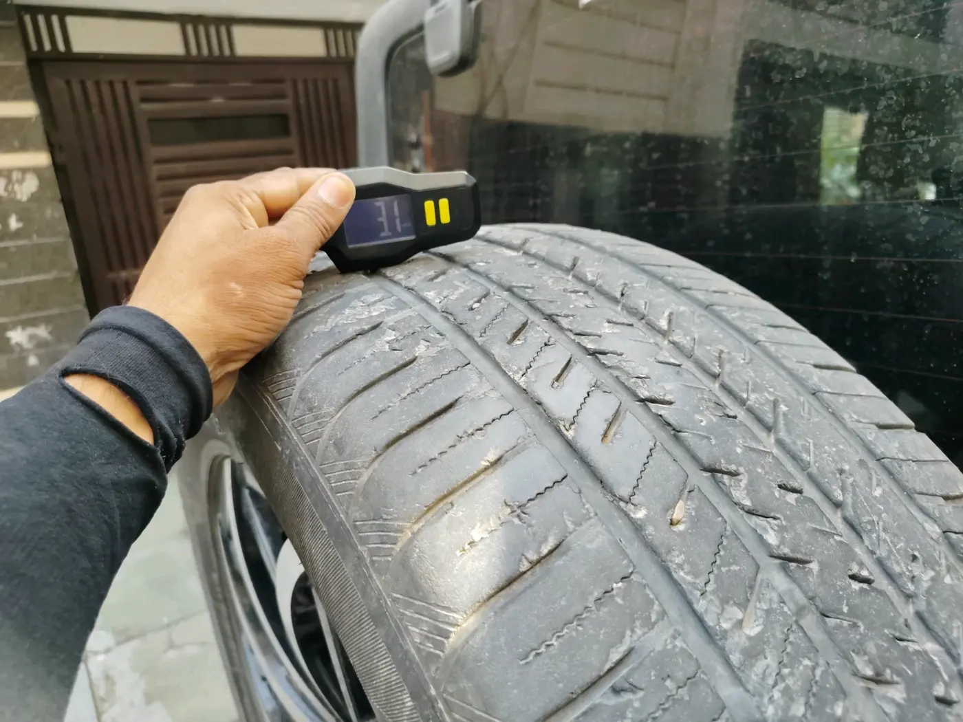 2021 Mahindra Thar LX HARD TOP 4WD MT, Diesel, Manual, 1,05,247 km, tyre