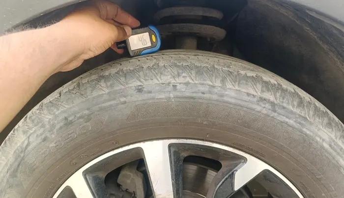 2018 Mahindra XUV500 W11 AT, Diesel, Automatic, 95,924 km, tyre