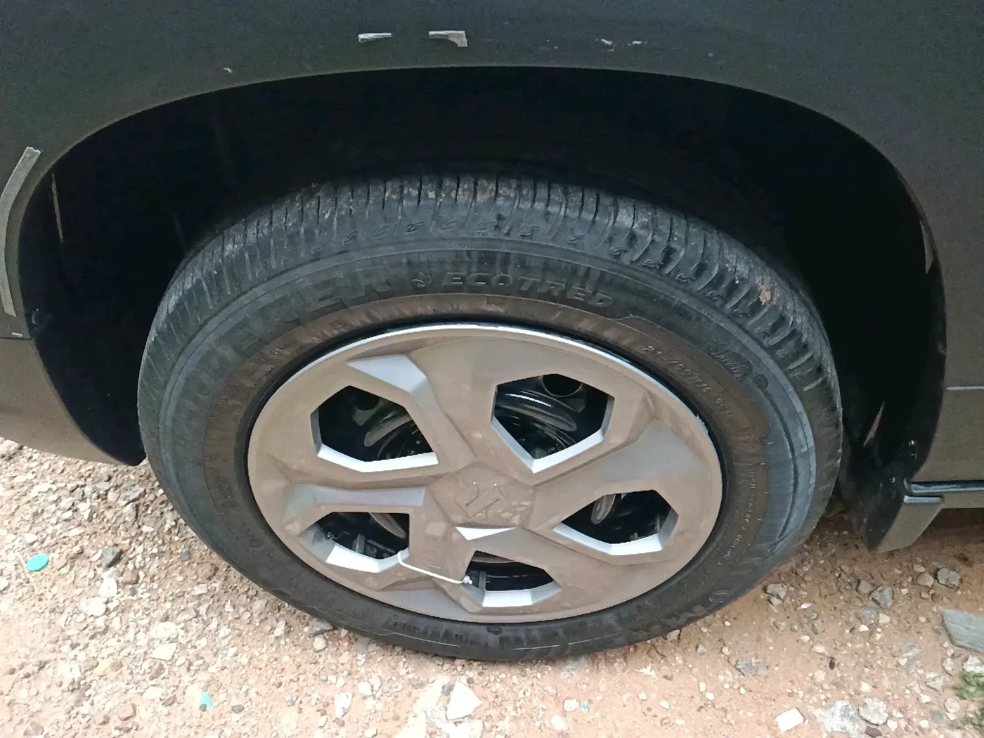 2024 Maruti BREZZA VXI, Petrol, Manual, 22,012 km, tyre