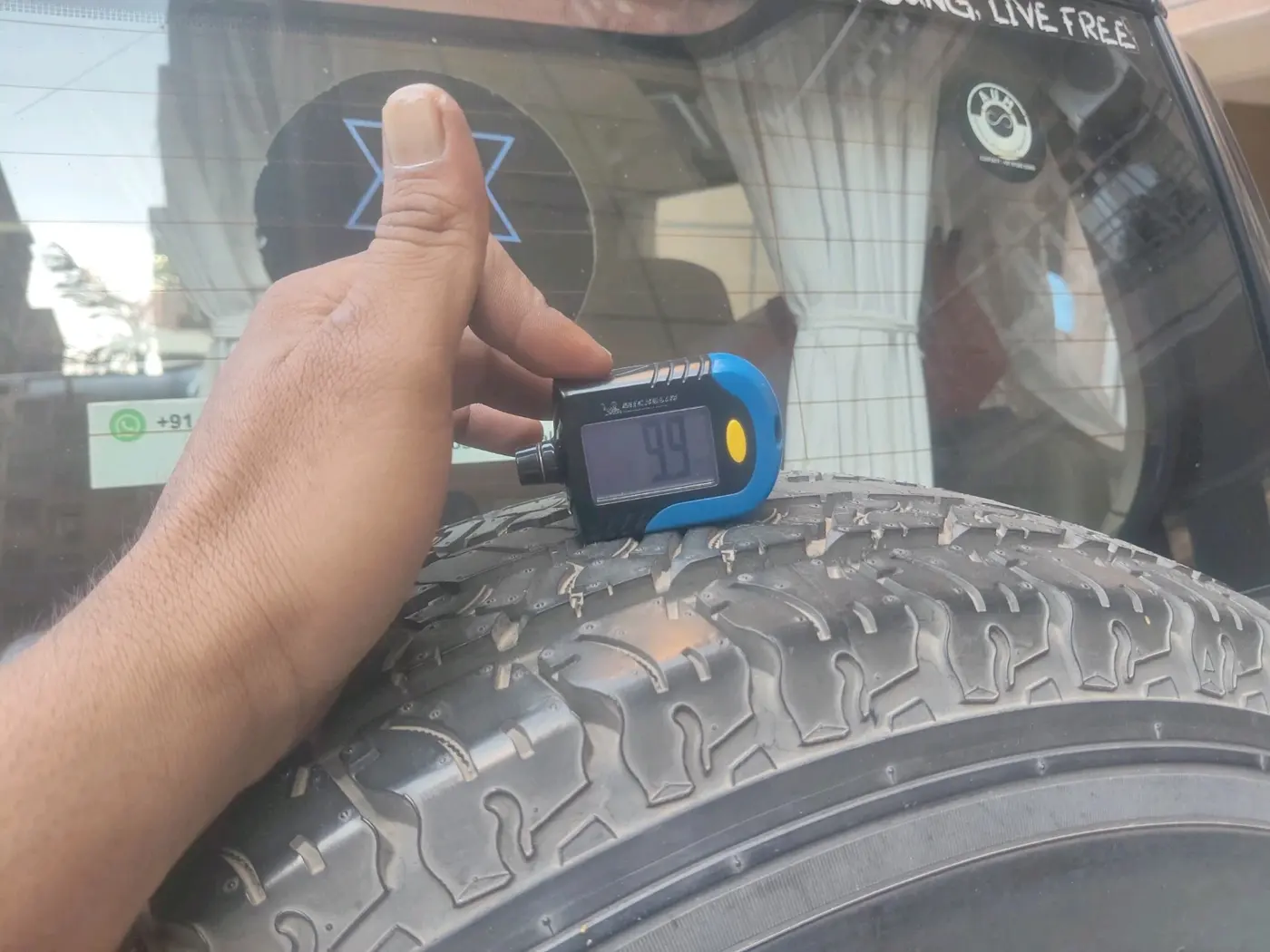2019 Mahindra TUV300 T8, Diesel, Manual, 62,472 km, tyre