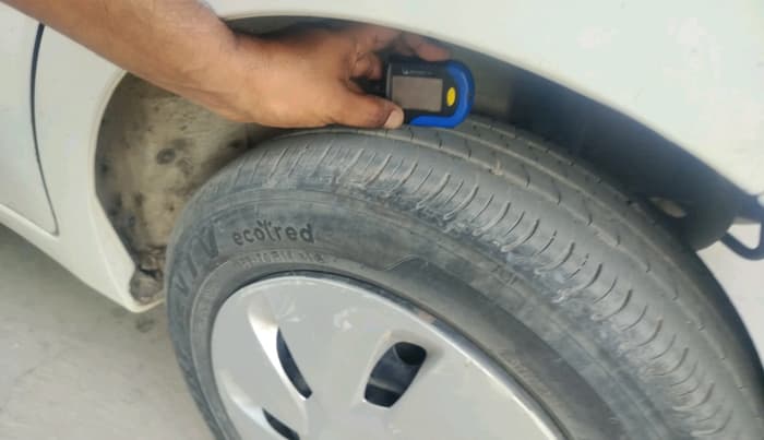 2017 Maruti Celerio VXI, Petrol, Manual, 1,52,060 km, tyre