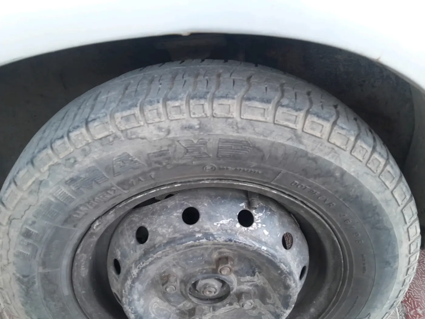 2012 Maruti Alto LXI, Petrol, Manual, 63,488 km, tyre