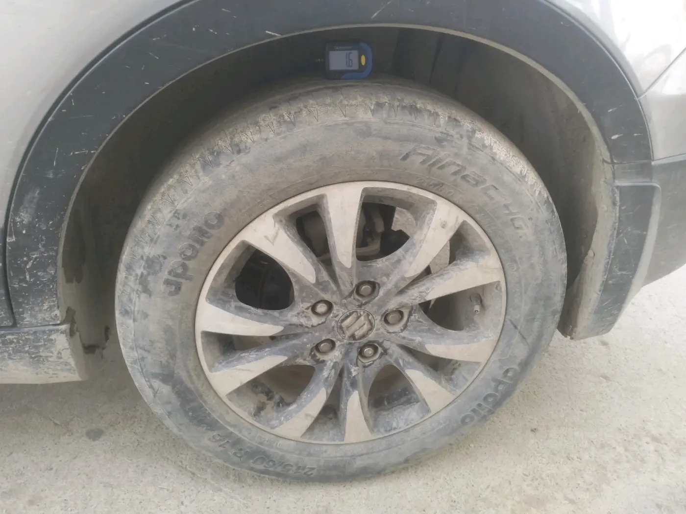 2018 Maruti S Cross DELTA 1.3, Diesel, Manual, 81,724 km, tyre