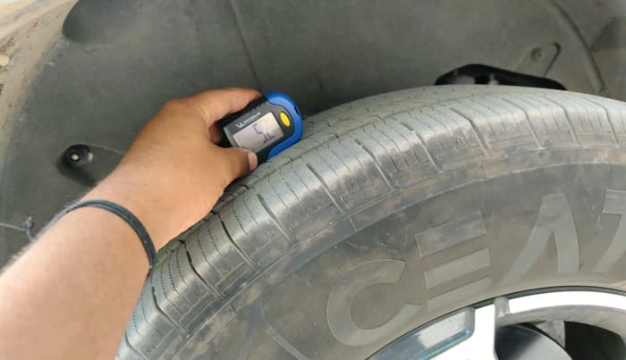 2025 Mahindra Thar Roxx MX3 Petrol AT 2WD, Petrol, Automatic, 16,313 km, tyre