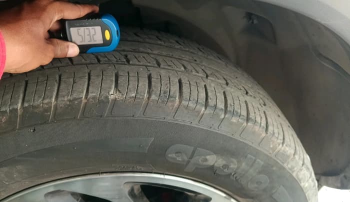 2023 Tata Harrier XZA PLUS RED DARK EDITION , Diesel, Automatic, 40,600 km, tyre