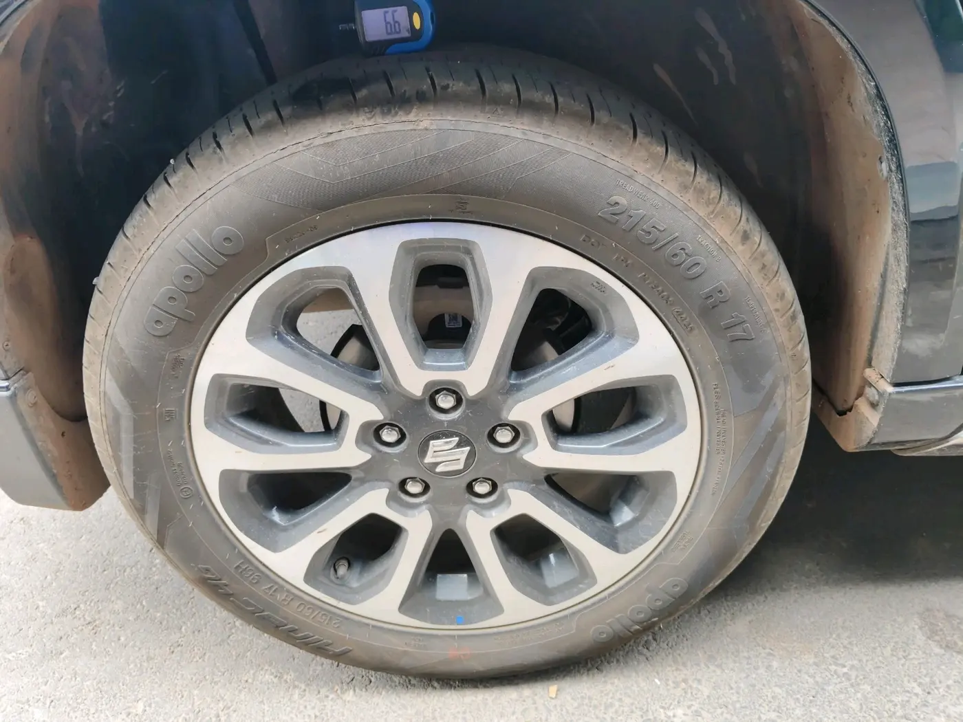 2023 Maruti Grand Vitara ALPHA PLUS HYBRID ECVT, Hybrid, Automatic, 77,318 km, tyre