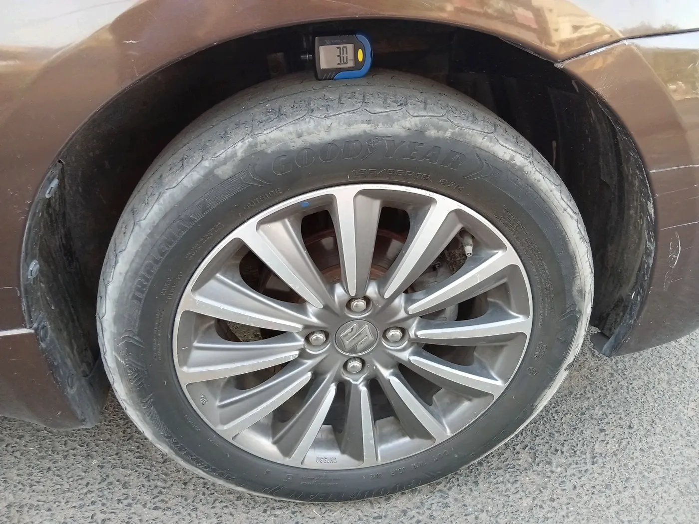 2018 Maruti Ciaz ALPHA DIESEL 1.3, Diesel, Manual, 1,14,284 km, tyre