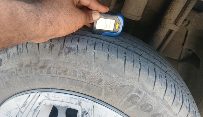2023 Tata NEXON PURE 1.2 PETROL, Petrol, Manual, 44,407 km, tyre