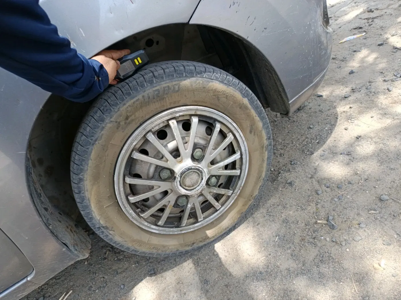 2011 Maruti Wagon R 1.0 LXI, Petrol, Manual, 70,006 km, tyre
