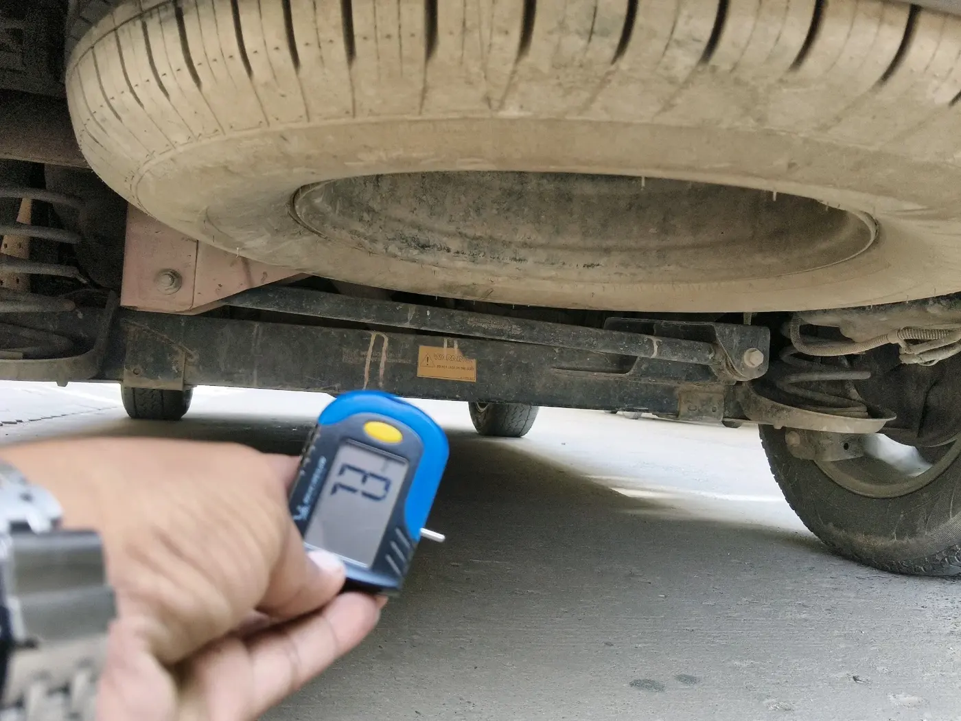 2020 Tata Harrier XZ 2.0L, Diesel, Manual, 1,46,450 km, tyre