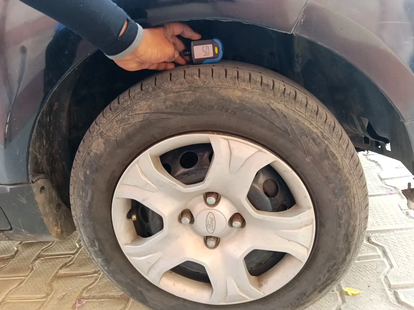 2015 Ford Ecosport TREND 1.5L DIESEL, Diesel, Manual, 85,774 km, tyre