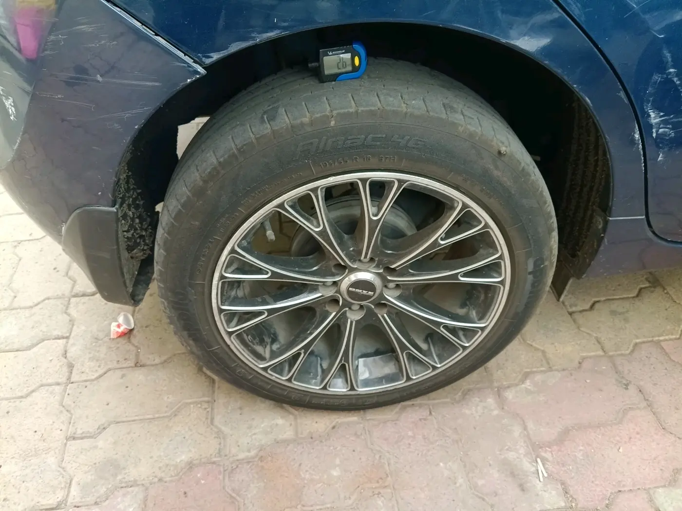 2018 Maruti Baleno ALPHA CVT PETROL 1.2, Petrol, Automatic, 57,319 km, tyre