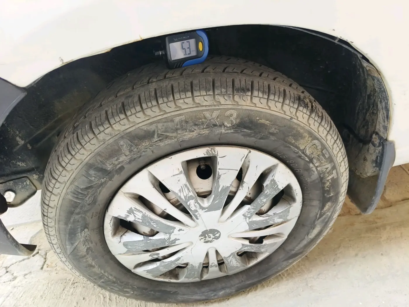 2012 Maruti Alto 800 LXI, Petrol, Manual, 70,500 km, tyre