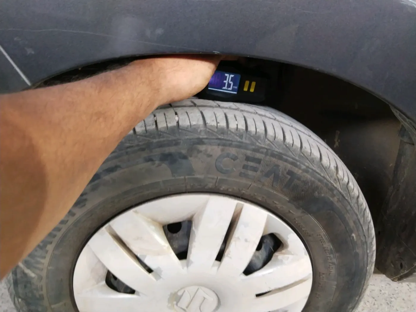2022 Maruti Alto VXI, Petrol, Manual, 45,710 km, tyre