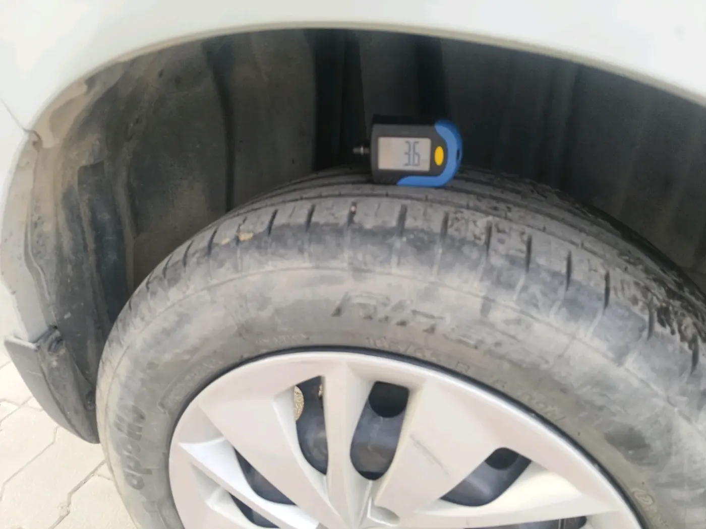 2023 Maruti Baleno DELTA PETROL 1.2, Petrol, Manual, 53,385 km, tyre
